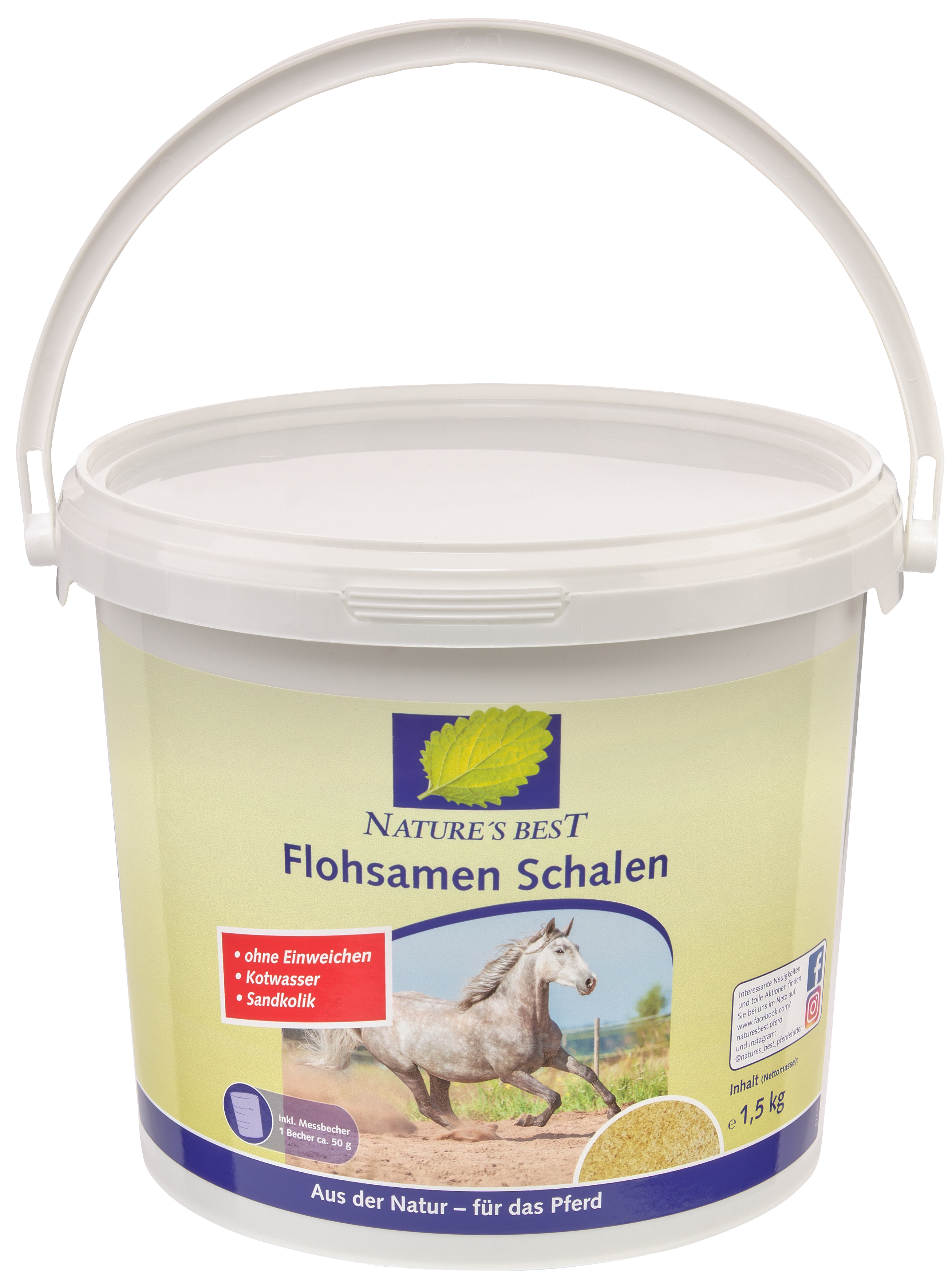 NATURE'S BEST Flohsamen Schale