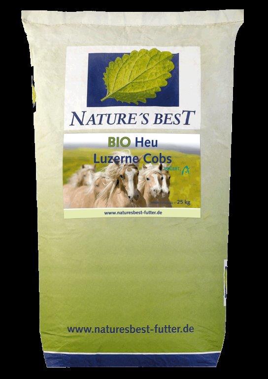 NATURE'S BEST Bio Heu-Luzerne-Cobs